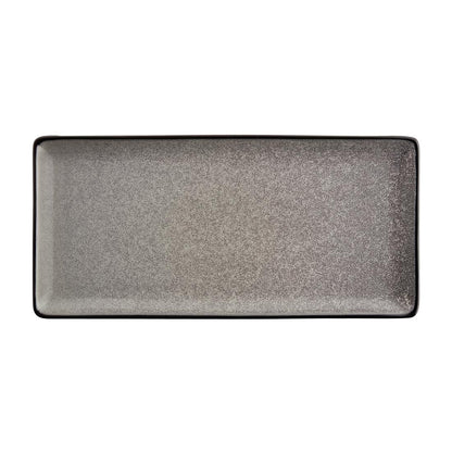 Olympia Mineral Rectangular Plate - 336x162mm 13 1/4x 6 1/4" (4 Pack) (Width: 335mm | Pack Quantity: 4) • PAS-DF175