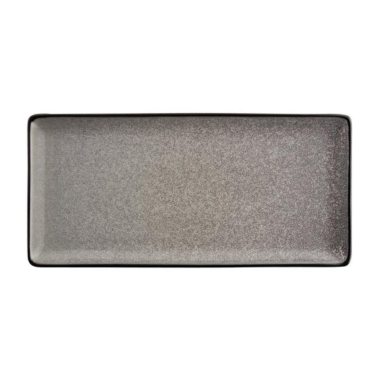 Olympia Mineral Rectangular Plate - 336x162mm 13 1/4x 6 1/4" (4 Pack) (Width: 335mm | Pack Quantity: 4) • PAS-DF175