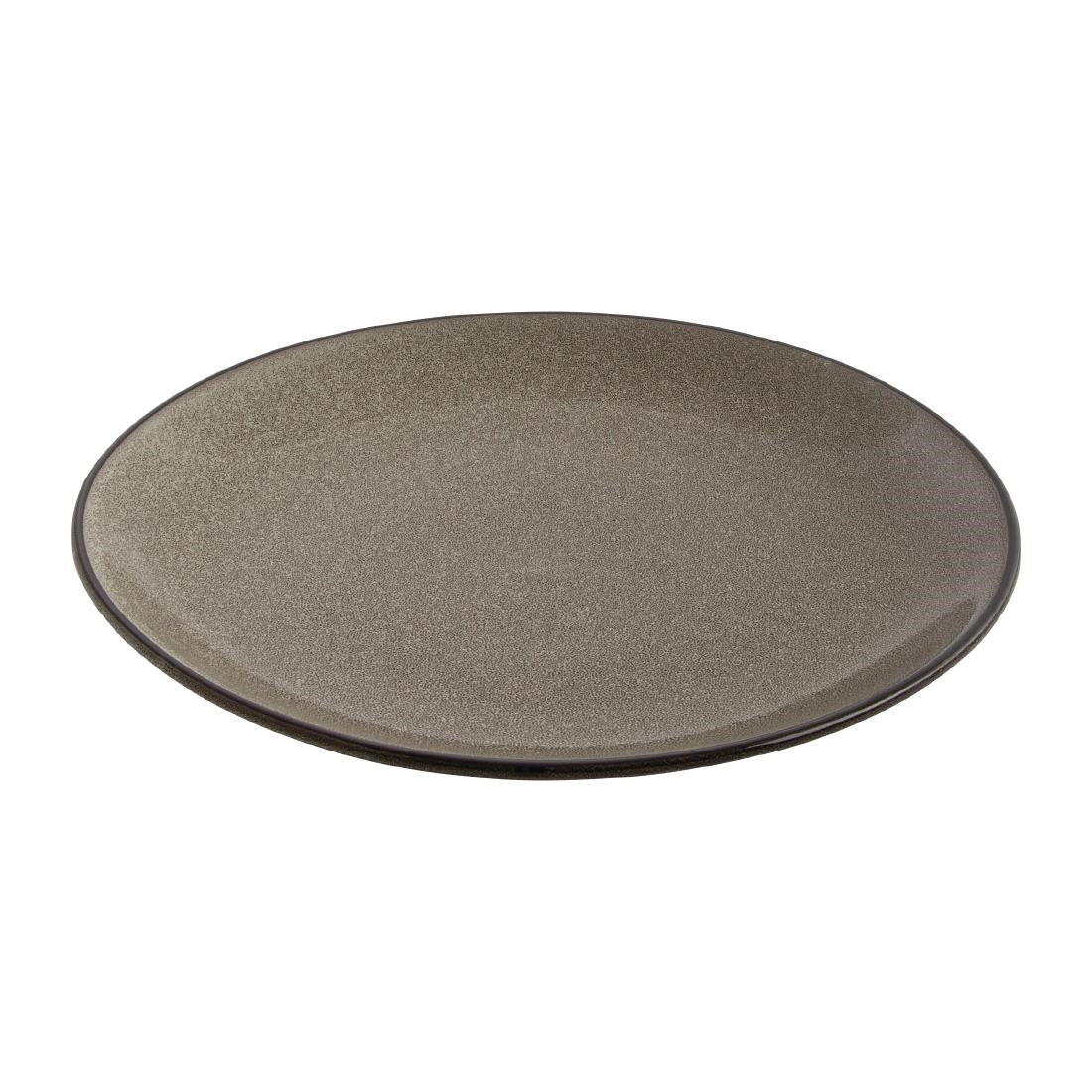 Olympia Mineral Flat Coupe Plate - 280mm 11" (4 Pack) • PAS-DF184