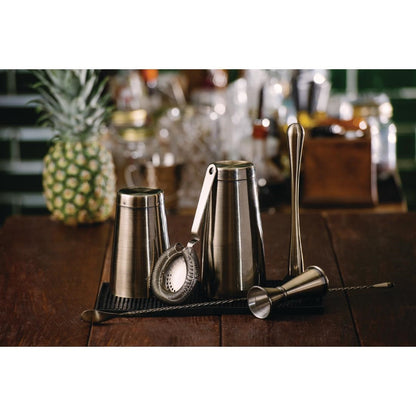 Beaumont Mezclar Tin on Tin Boston Cocktail Shaker Stainless Steel • PAS-DF225