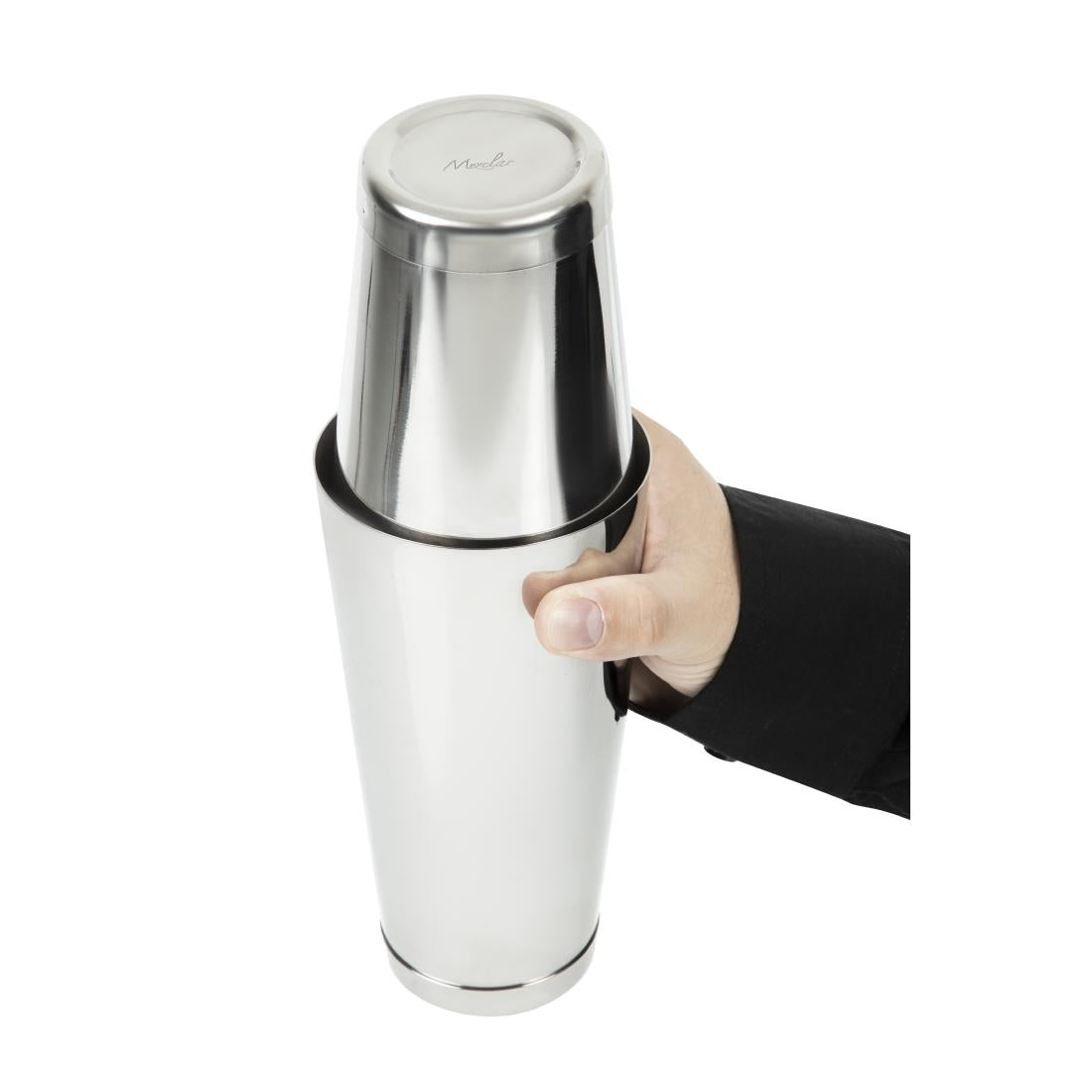 Beaumont Mezclar Tin on Tin Boston Cocktail Shaker Stainless Steel • PAS-DF225