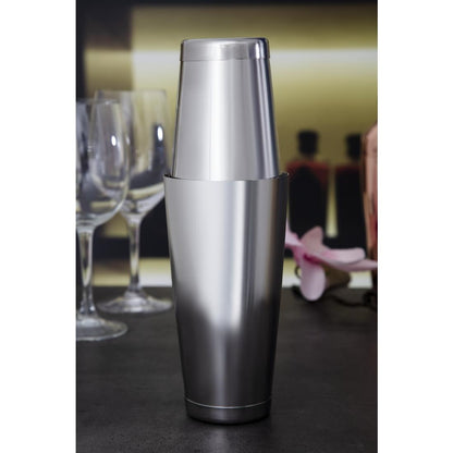Beaumont Mezclar Tin on Tin Boston Cocktail Shaker Stainless Steel • PAS-DF225