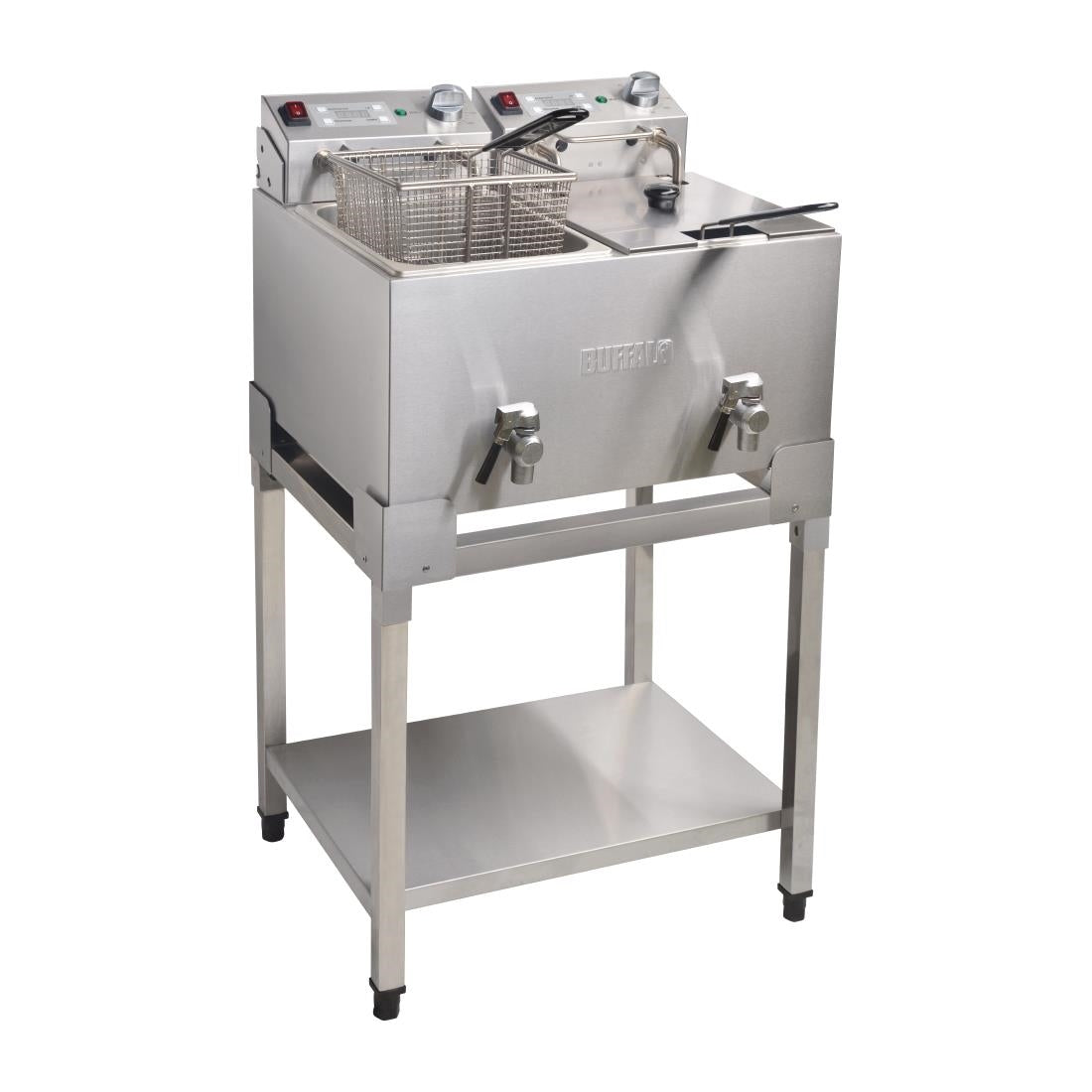 Apuro Stand for Twin Tank Fryer to suit FC375 & FC377 • PAS-DF502-A