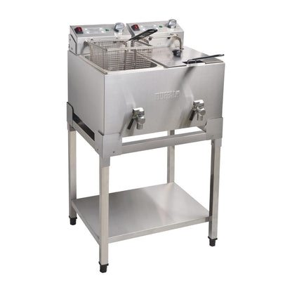Apuro Stand for Twin Tank Fryer to suit FC375 & FC377 • PAS-DF502-A