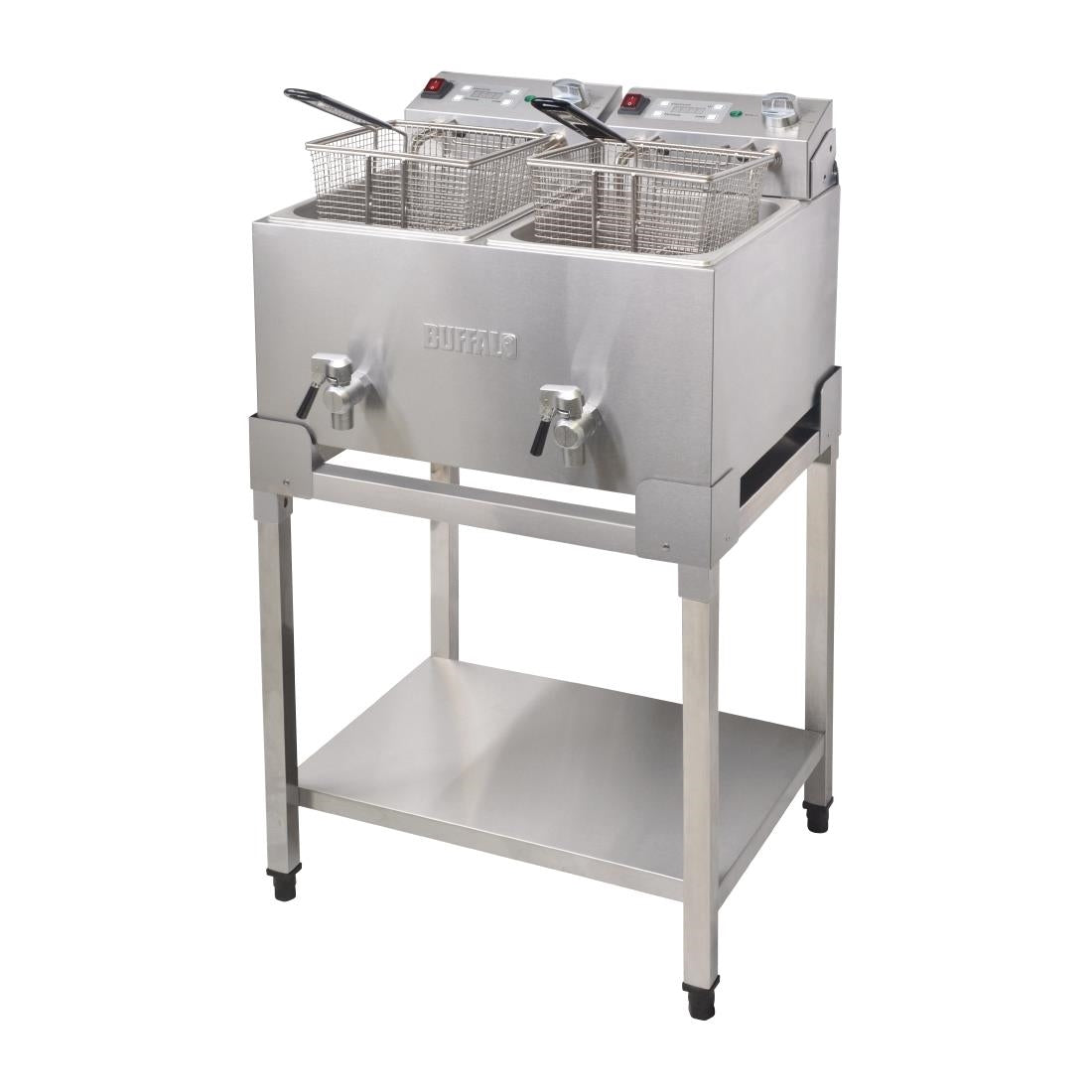 Apuro Stand for Twin Tank Fryer to suit FC375 & FC377 • PAS-DF502-A