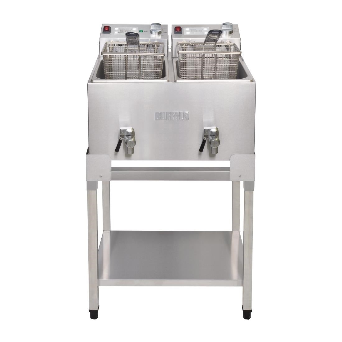 Apuro Stand for Twin Tank Fryer to suit FC375 & FC377 • PAS-DF502-A