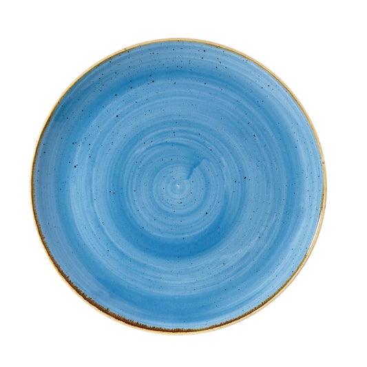 Churchill Stonecast Round Plate Cornflower Blue 342mm (6 Pack) • PAS-DF763