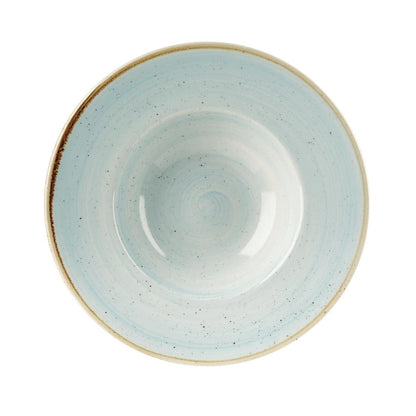 Churchill Stonecast Round Wide Rim Bowl Duck Egg Blue 240mm • PAS-DF801