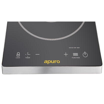 Apuro Touch Control Single Induction Hob 3kW • PAS-DF825-A