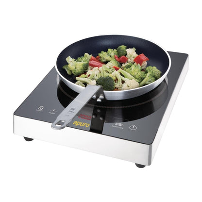 Apuro Touch Control Single Induction Hob 3kW • PAS-DF825-A