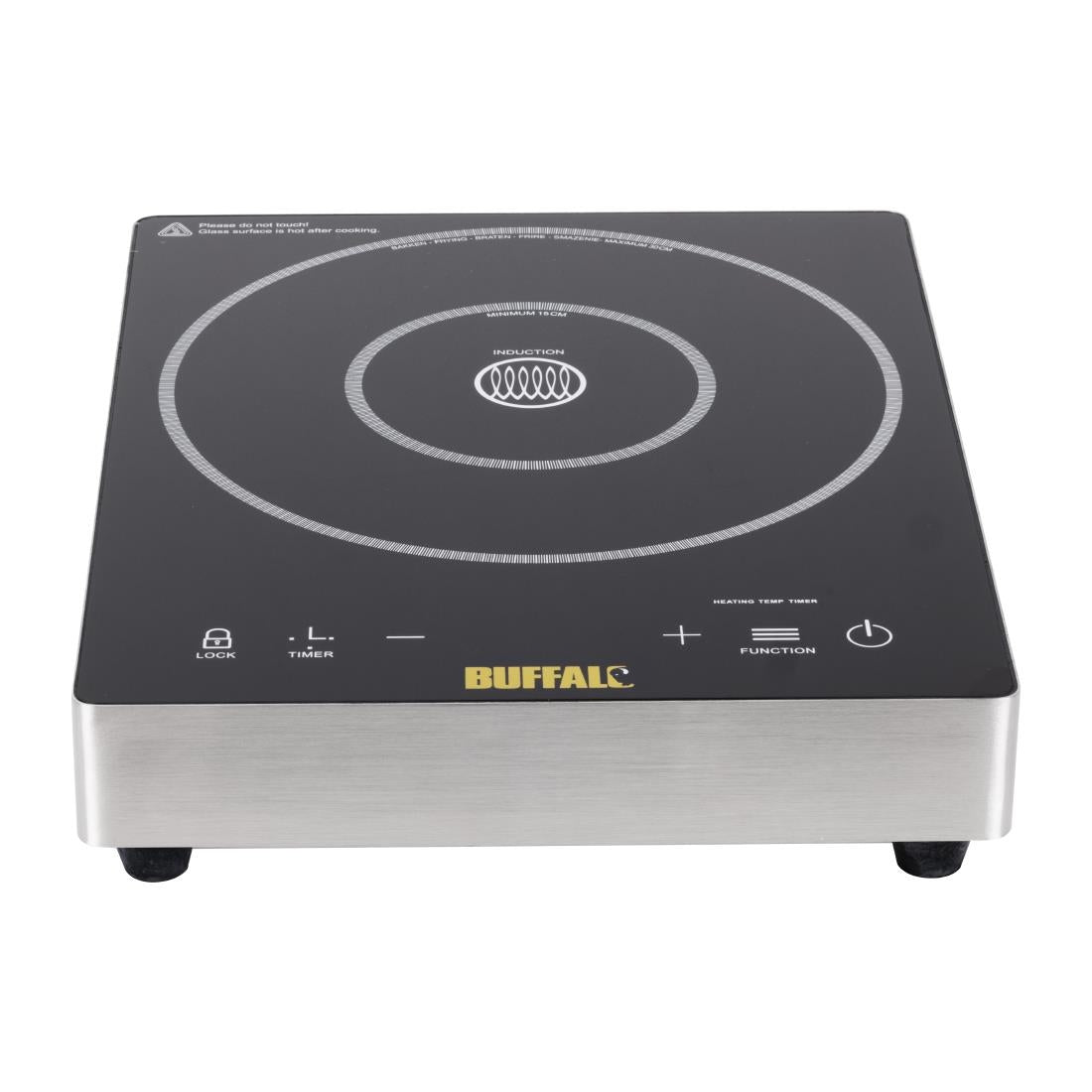 Apuro Touch Control Single Induction Hob 3kW • PAS-DF825-A