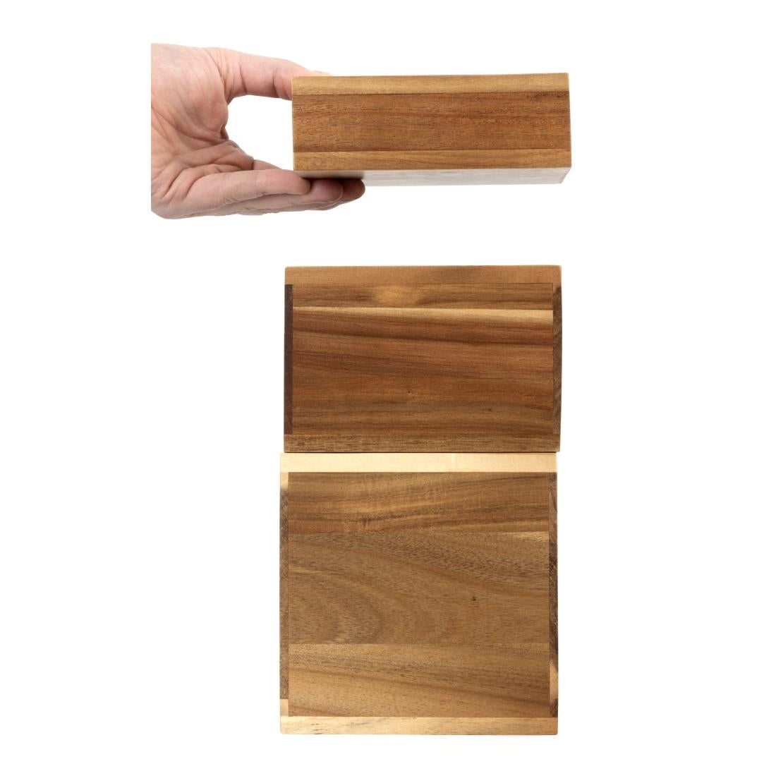 Olympia Acacia Riser Blocks 50/100/150(H)mm (Set of 3) • PAS-DF875