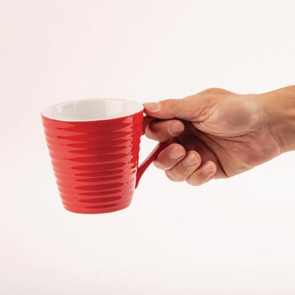Olympia Cafe Aroma Mug Red - 340ml 11.5fl oz (Box 6) • PAS-DH632