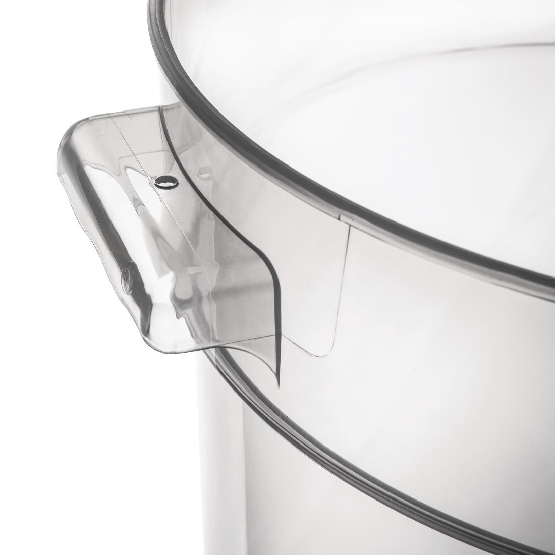 Vogue Polypropylene Round Food Storage Container 10Ltr • PAS-DJ961