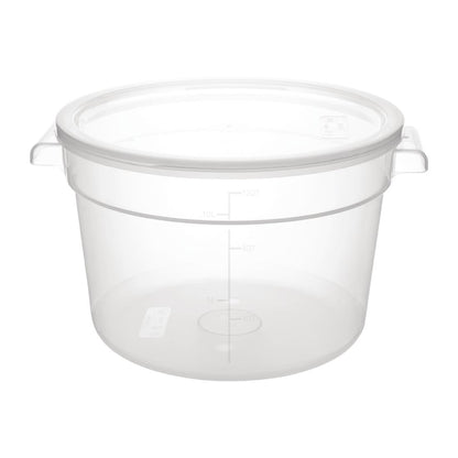 Vogue Polypropylene Round Food Storage Container 10Ltr • PAS-DJ961