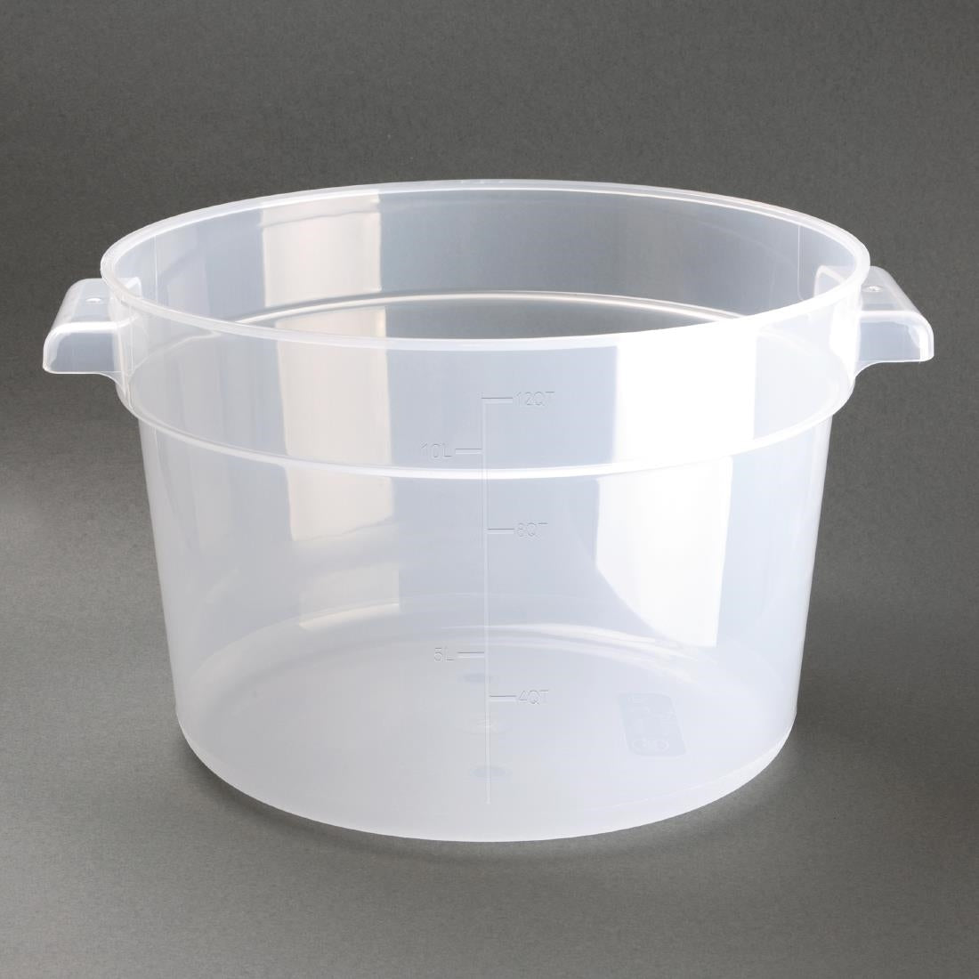Vogue Polypropylene Round Food Storage Container 10Ltr • PAS-DJ961