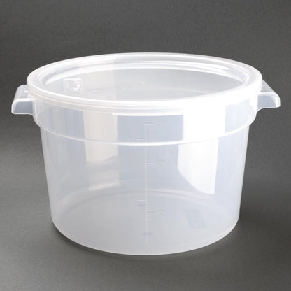 Vogue Polypropylene Round Food Storage Container 10Ltr • PAS-DJ961