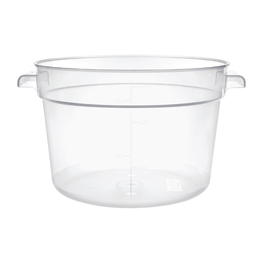Vogue Polypropylene Round Food Storage Container 10Ltr • PAS-DJ961