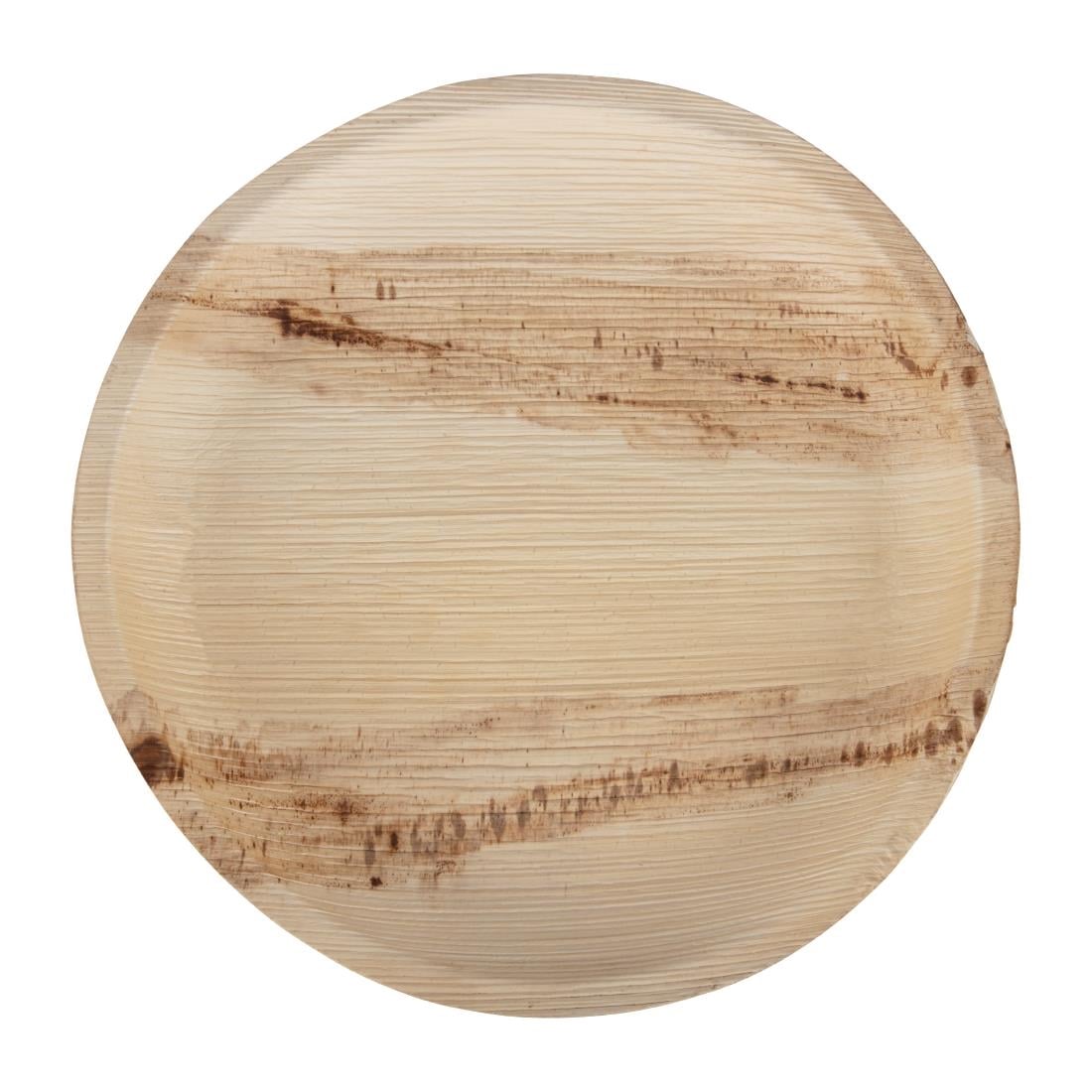 Fiesta Compostable Palm Leaf Plates Round 250mm (100 Pack) (250(Ø)mm | Pack Quantity: 100) • PAS-HT877