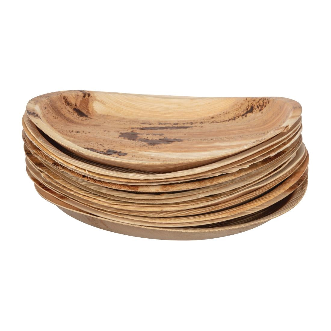 Fiesta Compostable Palm Leaf Plates Round 250mm (100 Pack) (250(Ø)mm | Pack Quantity: 100) • PAS-HT877