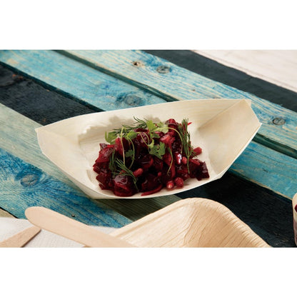Fiesta Compostable Wooden Sushi Boats Large 250mm (100 Pack) (Pack of 100) • PAS-DK386
