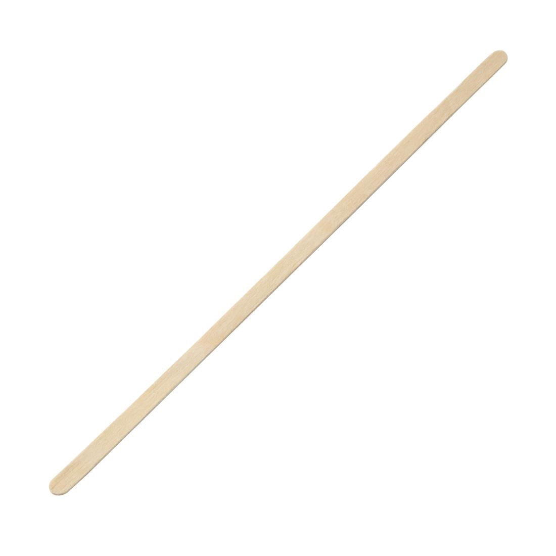 Fiesta Compostable Biodegradable Wooden Coffee Stirrers 190mm (1000 Pack) (Pack of 1000) • PAS-DK390
