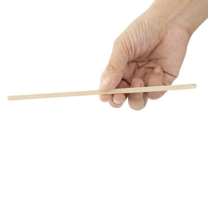 Fiesta Compostable Biodegradable Wooden Coffee Stirrers 190mm (1000 Pack) (Length: 190mm | Pack Quantity: 1000) • PAS-DK390