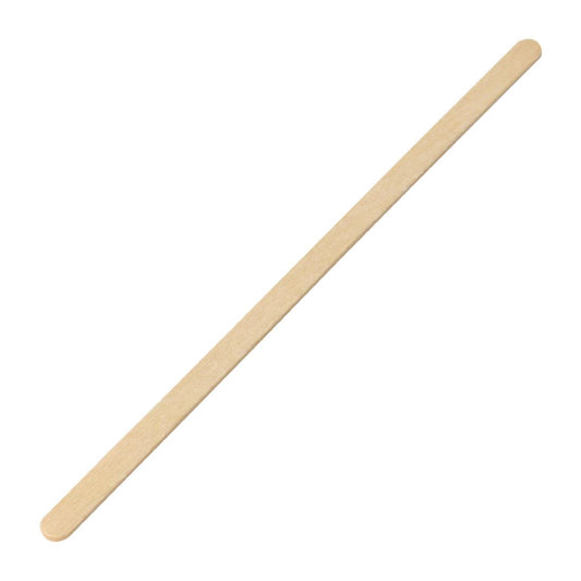 Fiesta Compostable Biodegradable Wooden Coffee Stirrers 190mm (Pack of 1000) • PAS-DK390