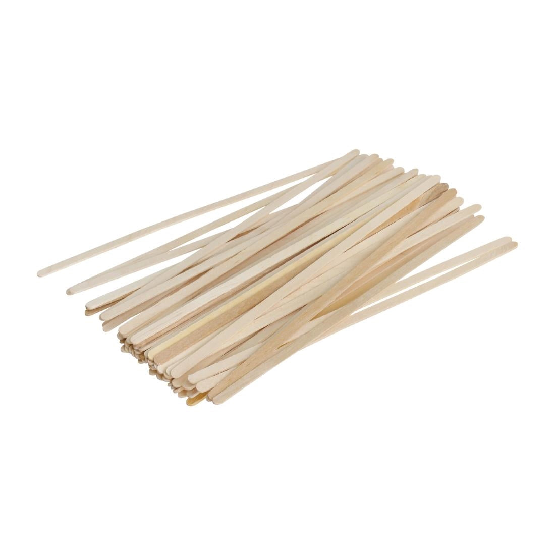 Fiesta Compostable Biodegradable Wooden Coffee Stirrers 140mm (1000 Pack) (140(L)mm | 5 1/2". Pack Quantity: 1000) • PAS-DK392