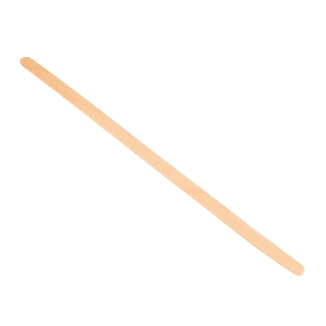 Fiesta Compostable Biodegradable Wooden Coffee Stirrers 140mm (1000 Pack) (140(L)mm | 5 1/2". Pack Quantity: 1000) • PAS-DK392