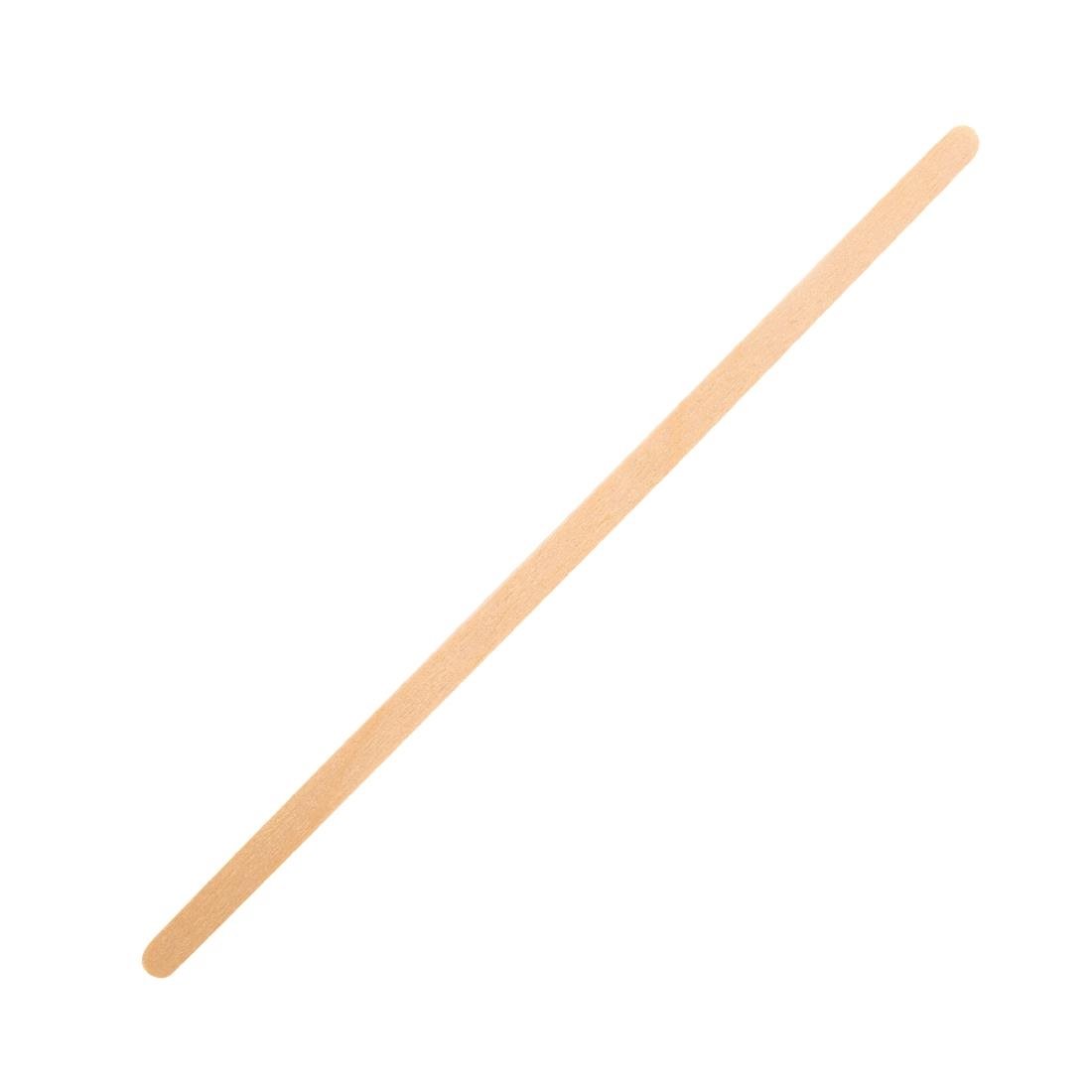 Fiesta Compostable Biodegradable Wooden Coffee Stirrers 140mm (Pack of 1000) • PAS-DK392