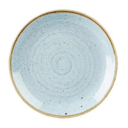 Churchill Stonecast Round Coupe Plate Duck Egg Blue 260mm (12 Pack) (Pack of 12) • PAS-DK500