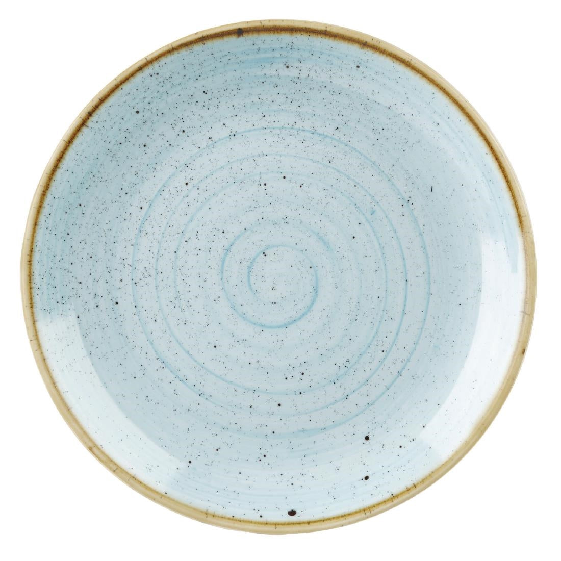 Churchill Stonecast Round Coupe Plate Duck Egg Blue 200mm (12 Pack) (Pack of 12) • PAS-DK501