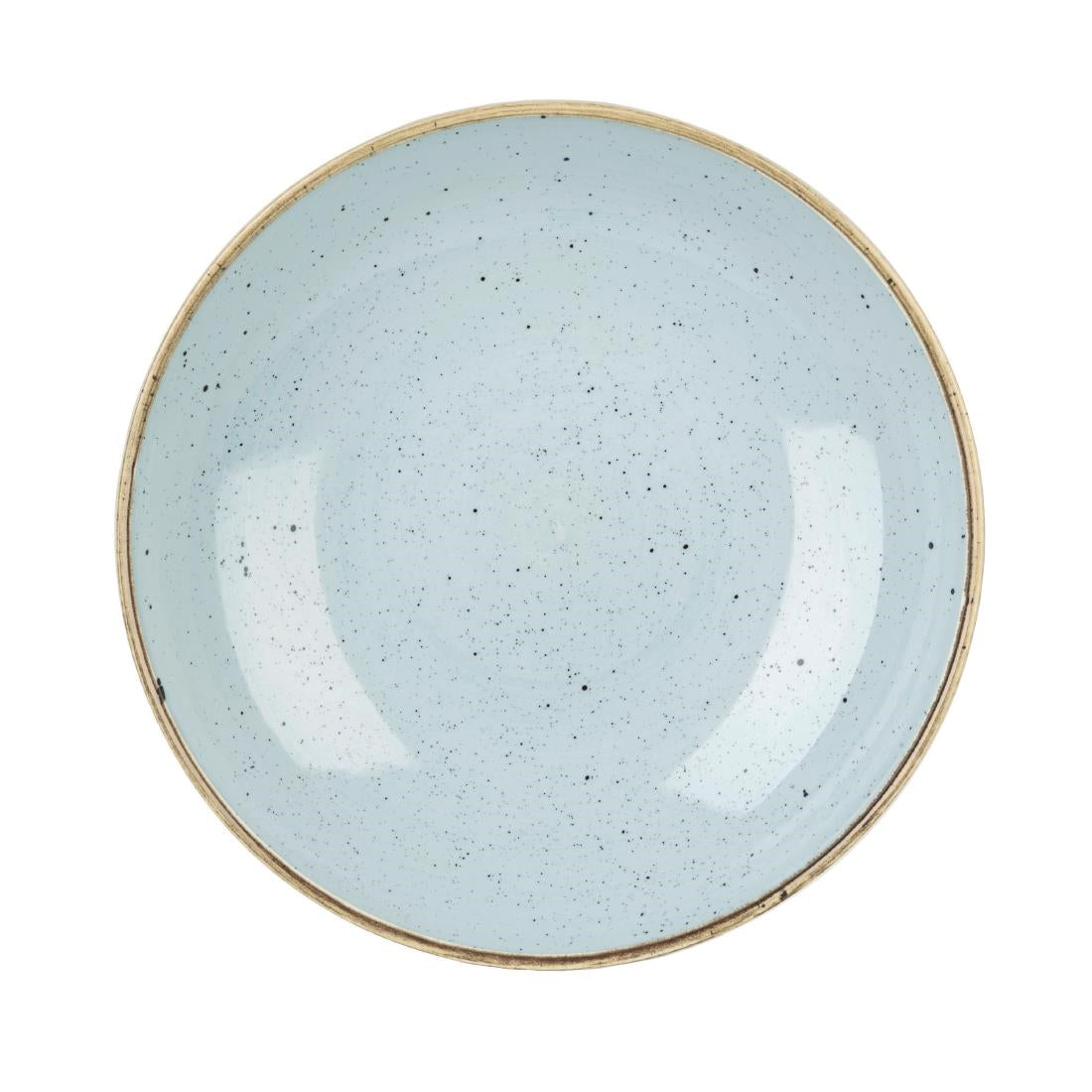 Churchill Stonecast Round Coupe Bowl Duck Egg Blue 248mm (12 Pack) (Pack of 12) • PAS-DK504
