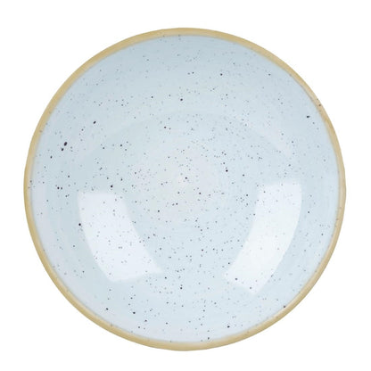 Churchill Stonecast Round Coupe Bowl Duck Egg Blue 182mm (12 Pack) (Pack of 12) • PAS-DK505