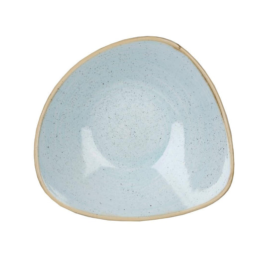 Churchill Stonecast Triangle Bowl Duck Egg Blue 185mm (12 Pack) • PAS-DK508