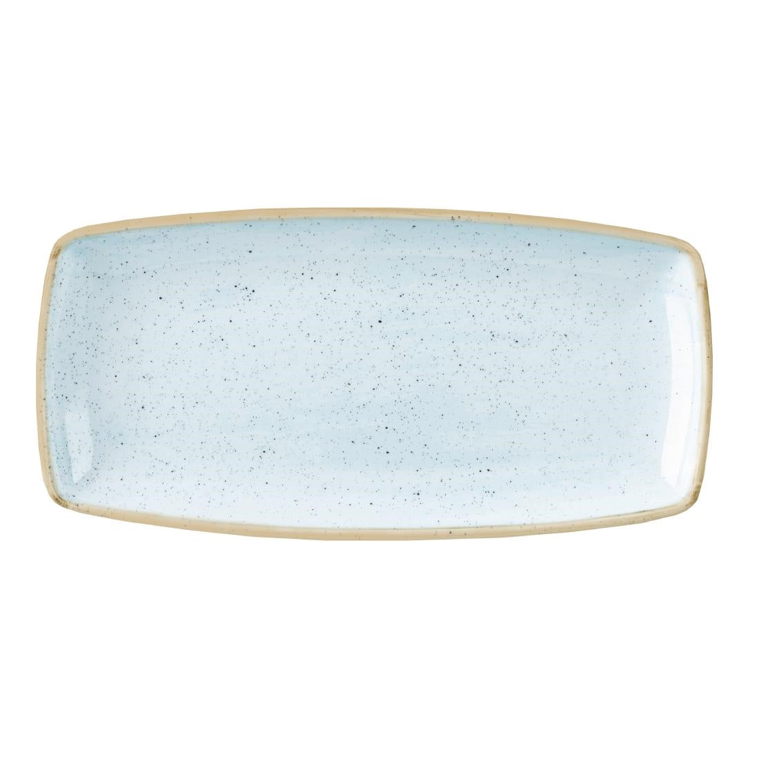 Churchill Stonecast Rectangular Plate Duck Egg Blue 295mm • PAS-DK510