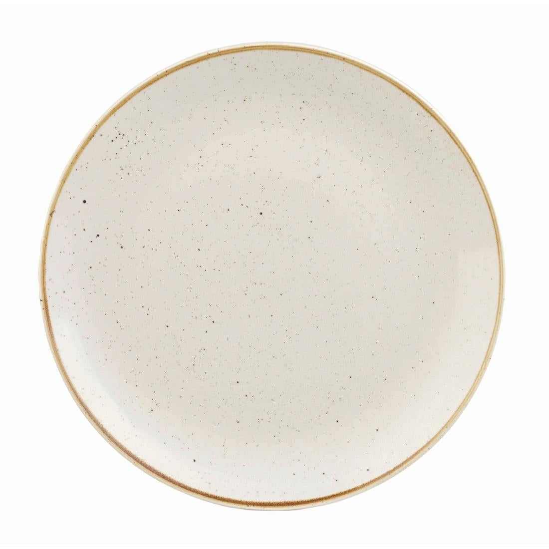 Churchill Stonecast Round Coupe Plate Barley White 200mm (12 Pack) • PAS-DK519
