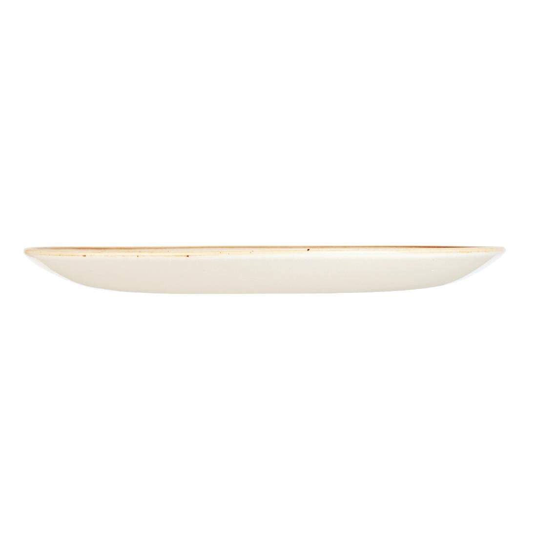 Churchill Stonecast Round Coupe Plate Barley White 200mm (12 Pack) • PAS-DK519
