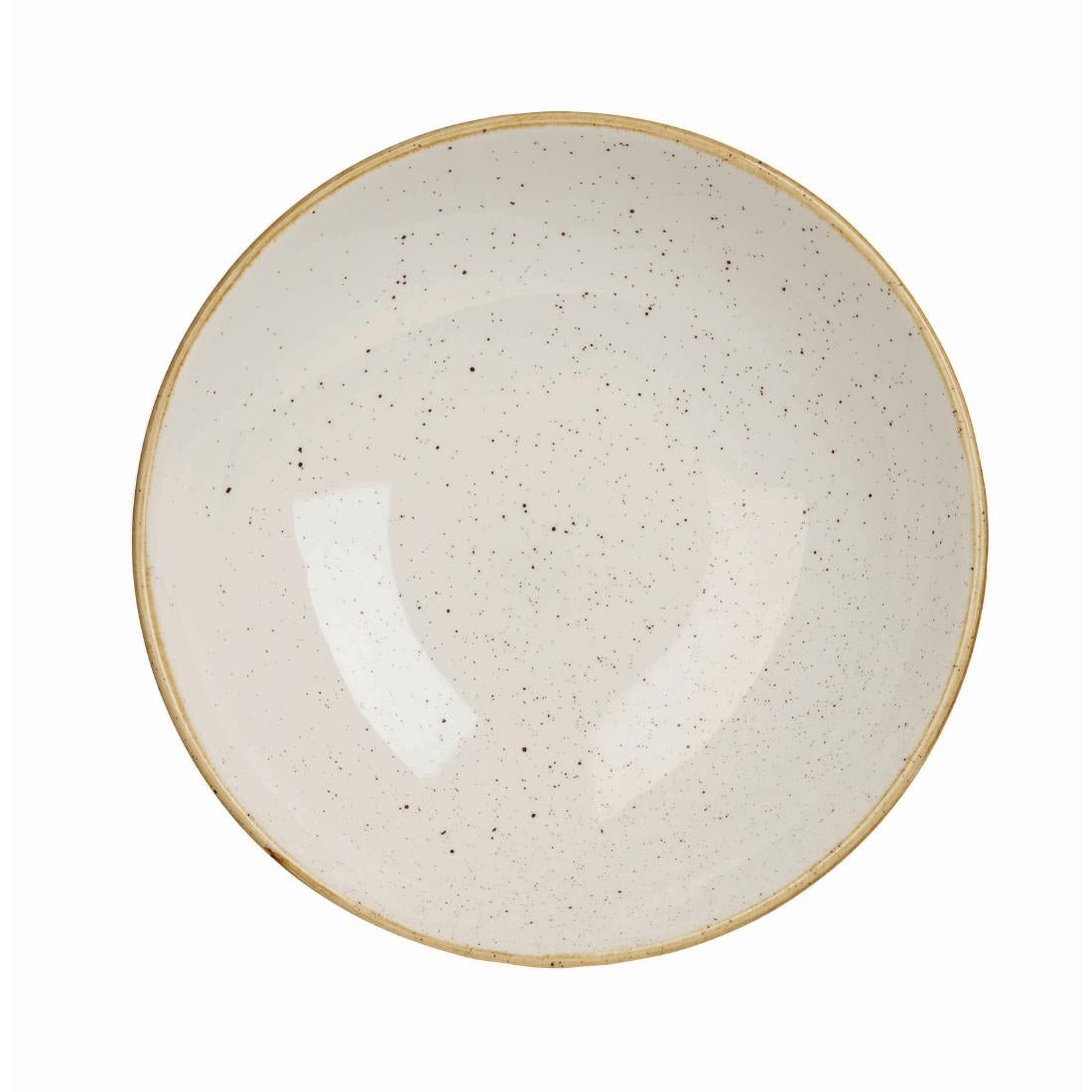 Churchill Stonecast Round Coupe Bowl Barley White 184mm (12 Pack) • PAS-DK523