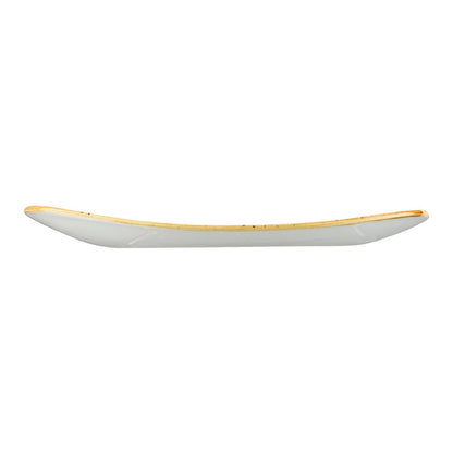 Churchill Stonecast Triangle Plate Barley White 315mm (6 Pack) • PAS-DK524