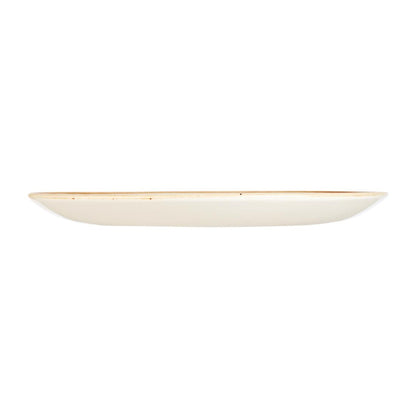 Churchill Stonecast Round Coupe Plate Spiced Orange 260mm (12 Pack) • PAS-DK536