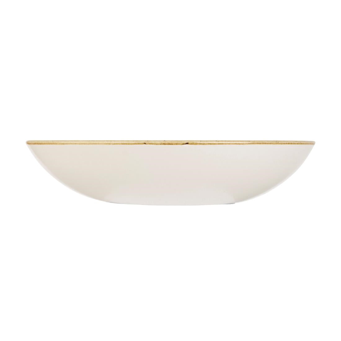 Churchill Stonecast Round Coupe Bowl Spiced Orange 310mm • PAS-DK539