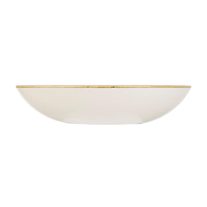 Churchill Stonecast Round Coupe Bowl Spiced Orange 310mm • PAS-DK539
