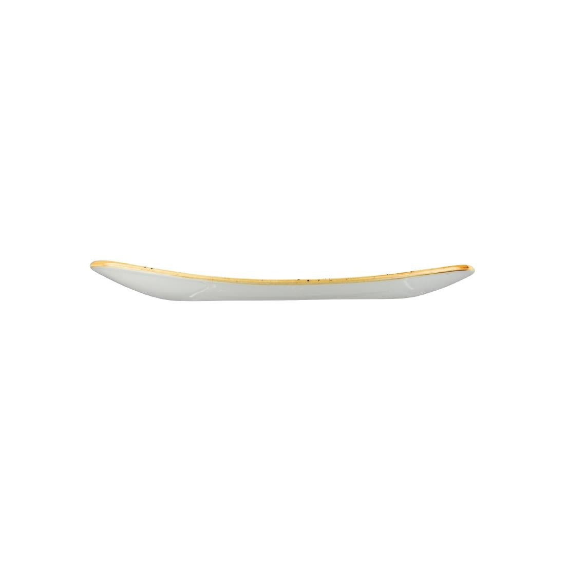Churchill Stonecast Triangle Plate Spiced Orange 315mm (6 Pack) • PAS-DK541