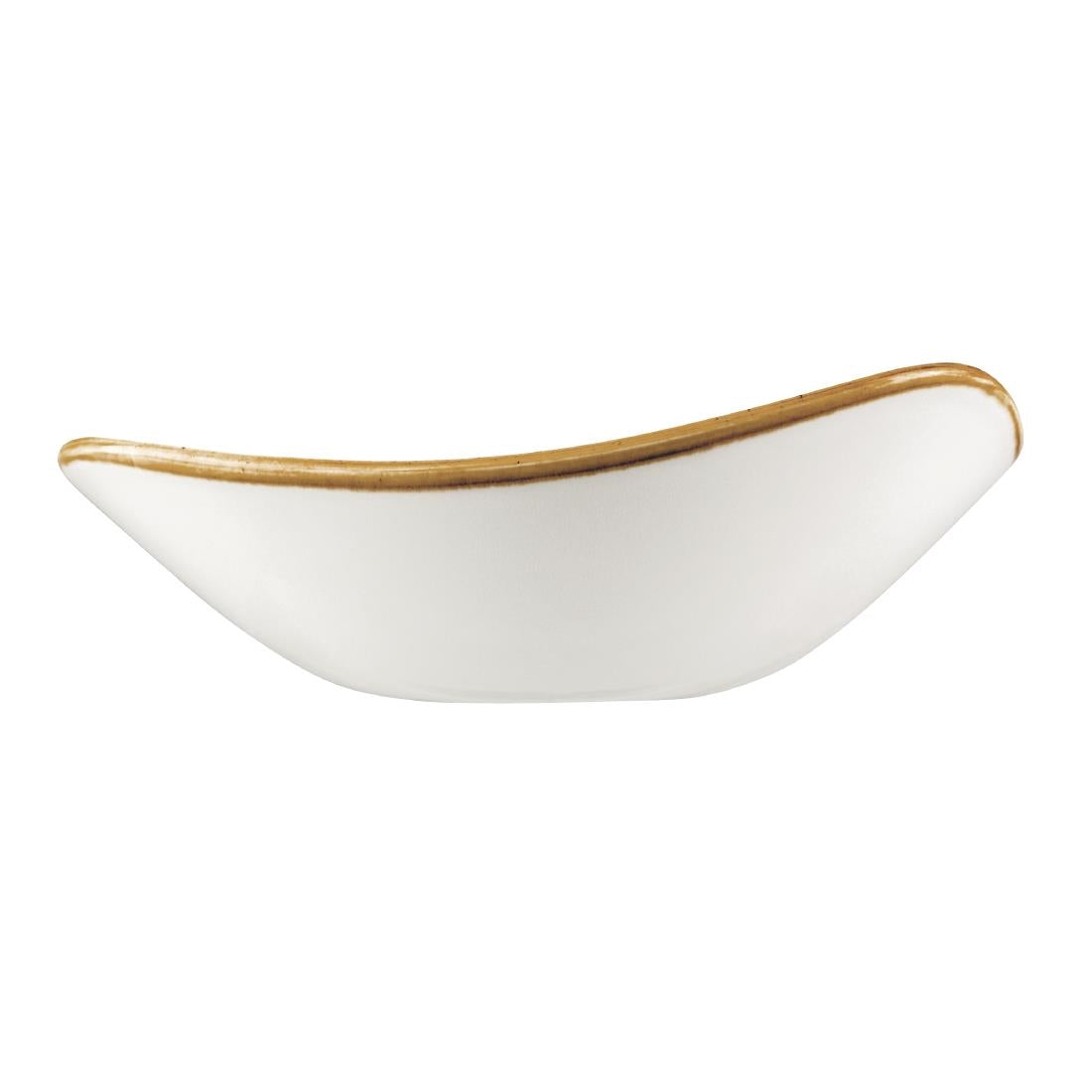 Churchill Stonecast Triangle Bowls Spiced Orange 235mm (12 Pack) • PAS-DK542