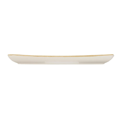 Churchill Stonecast Rectangular Plate Spiced Orange 295 x 150mm • PAS-DK545