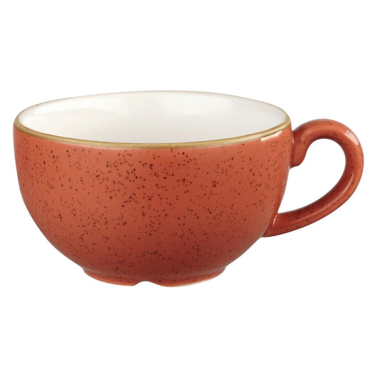 Churchill Stonecast Coffee Cups Spiced Orange 228ml • PAS-DK549