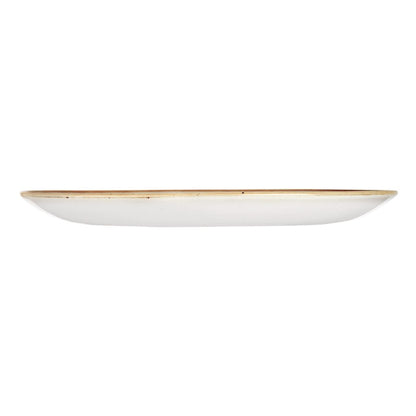 Churchill Stonecast Round Coupe Plate Peppercorn Grey 260mm • PAS-DK553