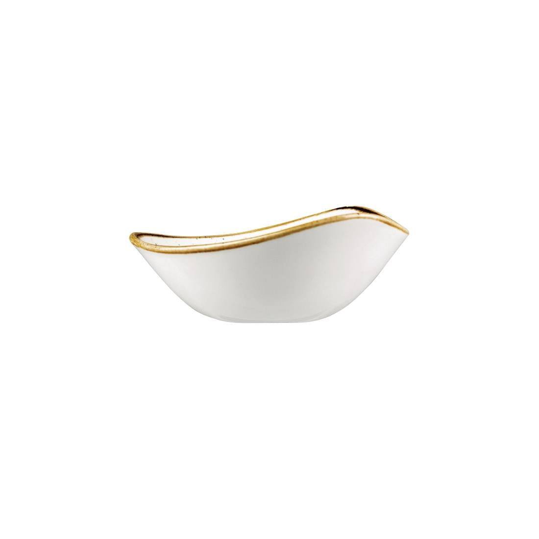 Churchill Stonecast Triangle Bowl Peppercorn Grey 185mm (12 Pack) (Pack of 12) • PAS-DK560